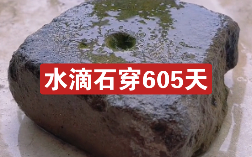 [图]水滴石穿605天