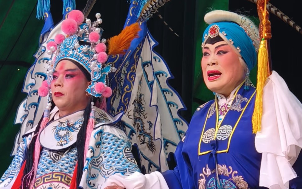 豫剧《对花枪》训罗成 龙爱云 演唱