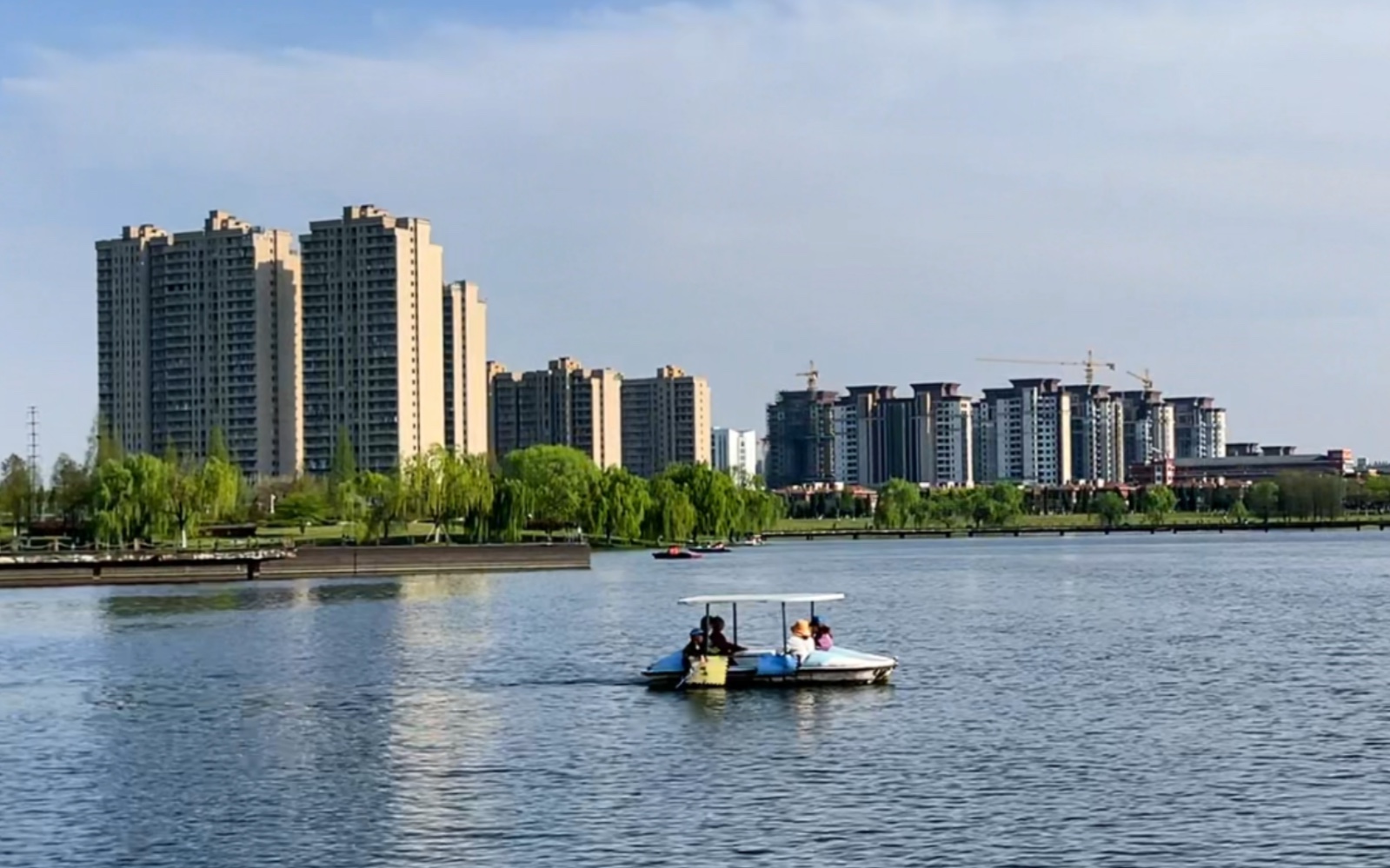 2022清明小长假的马鞍山市节庆广场