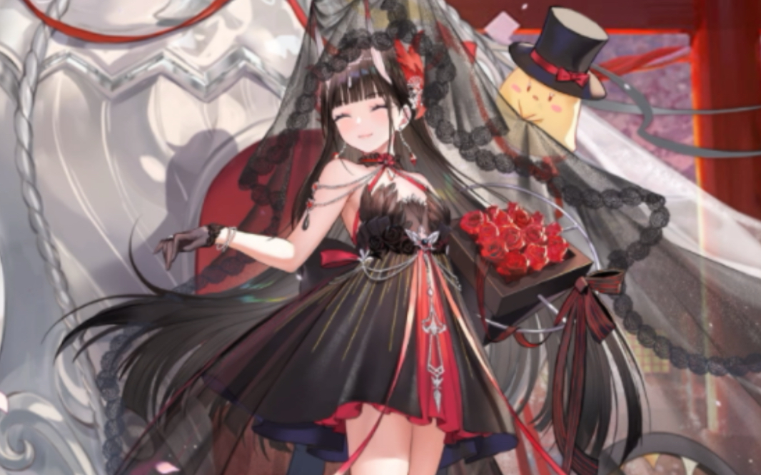 【碧蓝航线】誓约能代,穿婚纱却用和服手的屑黄鸡