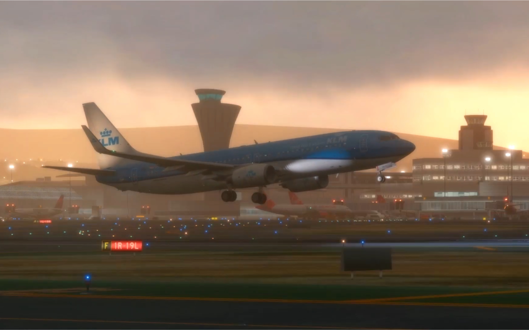【x-plane11】在旧金山享受唯美起降,40分钟内9架737系列飞机在旧金山