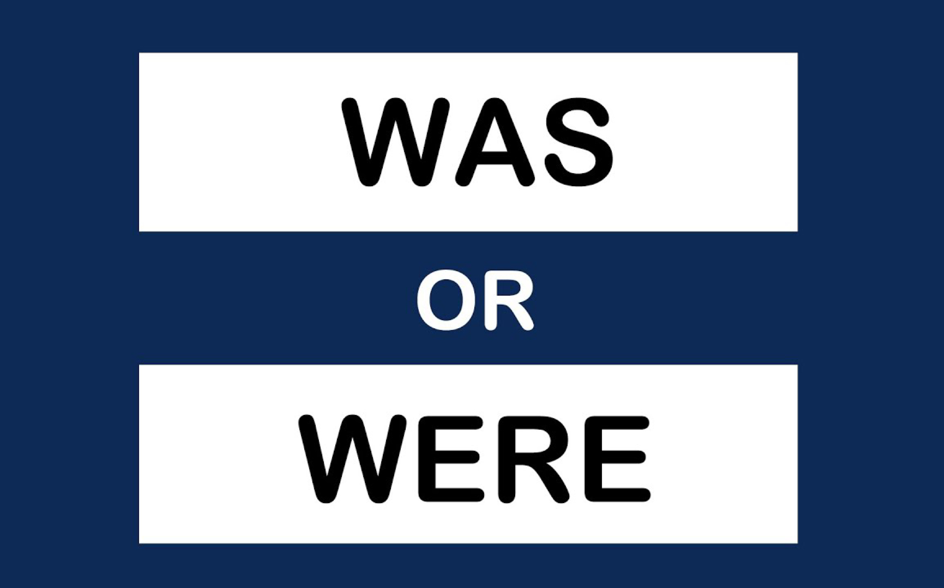 【englishtest | 英语测试】— 15秒作答|was or were ?