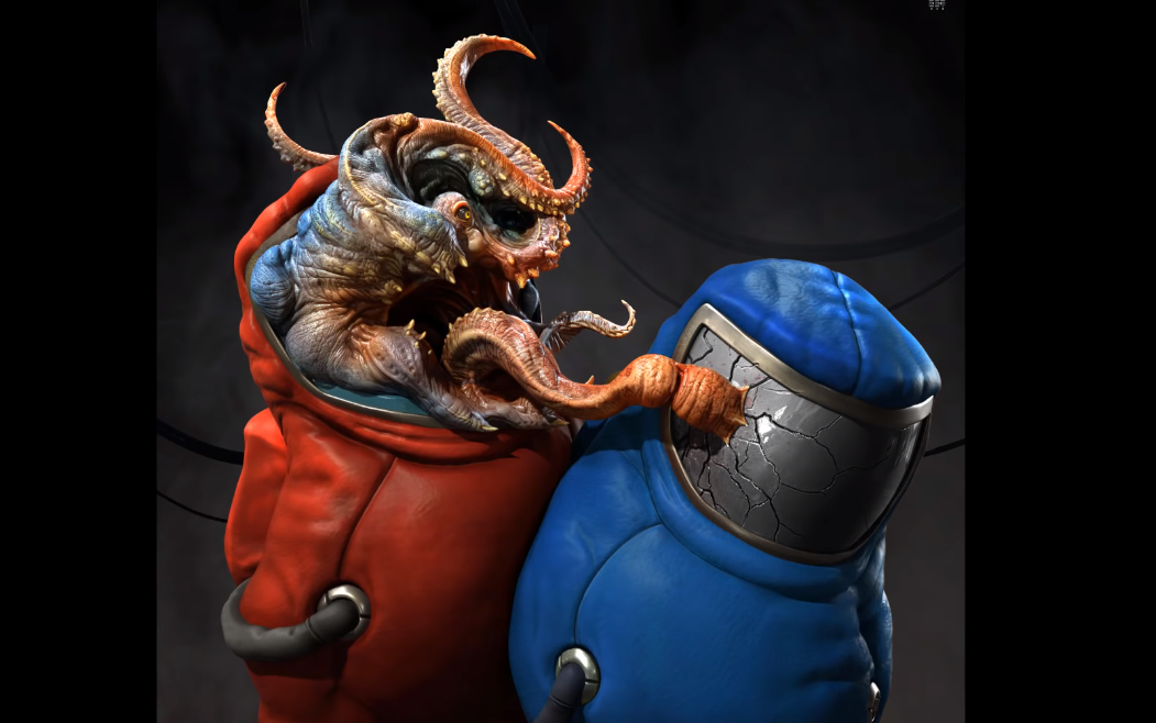 大神制造的太空人怪物有多炫酷_哔哩哔哩 (゜-゜)つロ 干杯~-bilibili