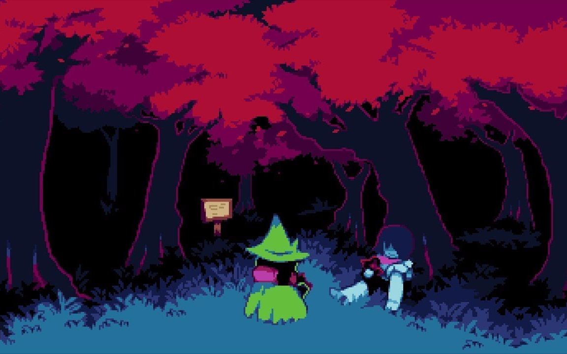 【deltarune】猩红森林(低保真爵士乐)_哔哩哔哩 (゜-゜)つロ 干杯