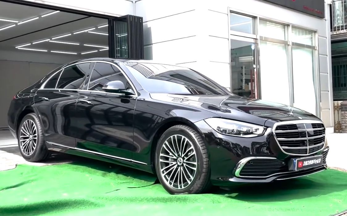 奔驰w223s级s350d2022款韩国4s店测评机翻字幕敬请谅解