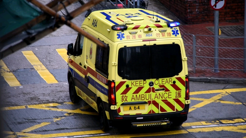 香港消防处 轻型救护车a64
