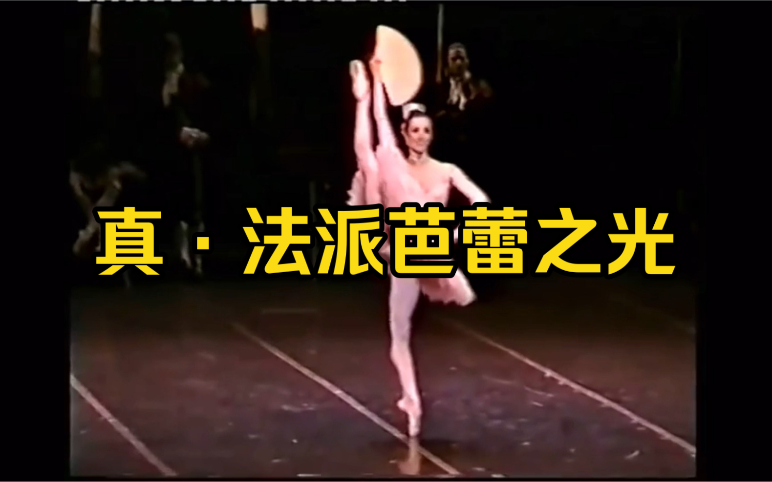 法派芭蕾集大成者Sylvie Guillem《堂吉诃德》女变奏哔哩哔哩bilibili