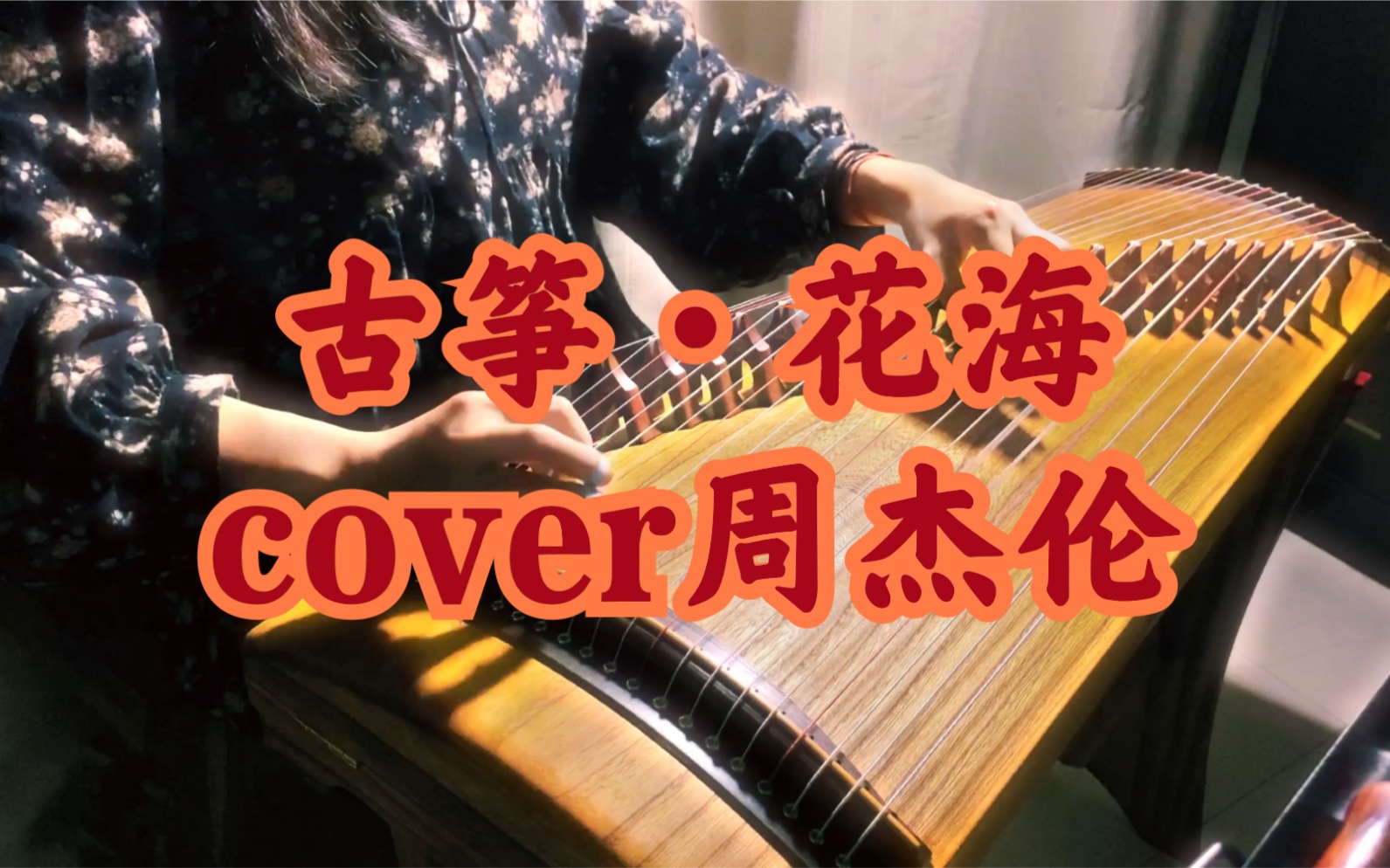 【古筝】前奏杀!《花海》周杰伦|那时候,我不懂,这叫爱|纯筝