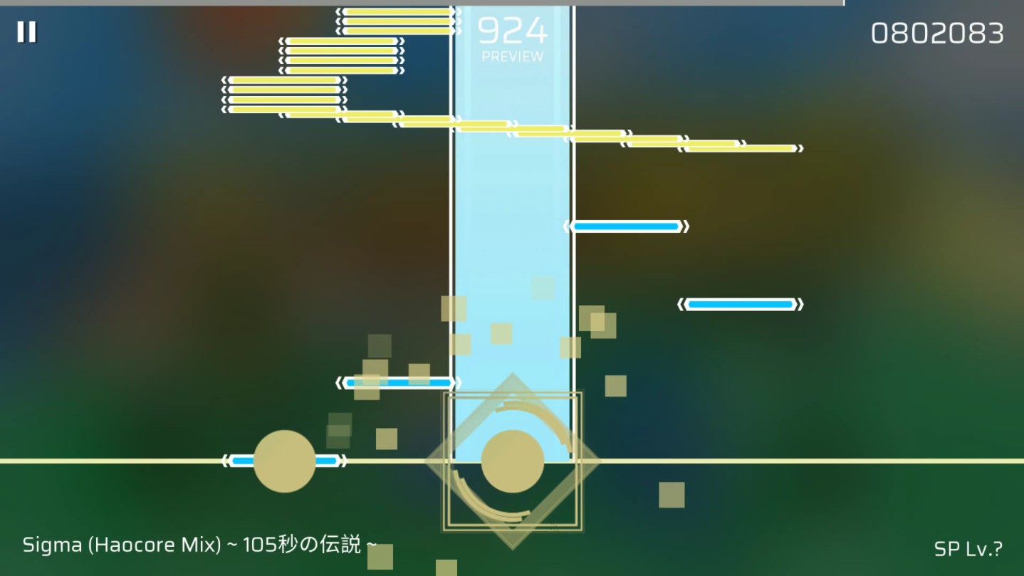 【phigros】sigma (haocore mix) ~ 105秒の伝説 ~ sp lv. 谱面演示