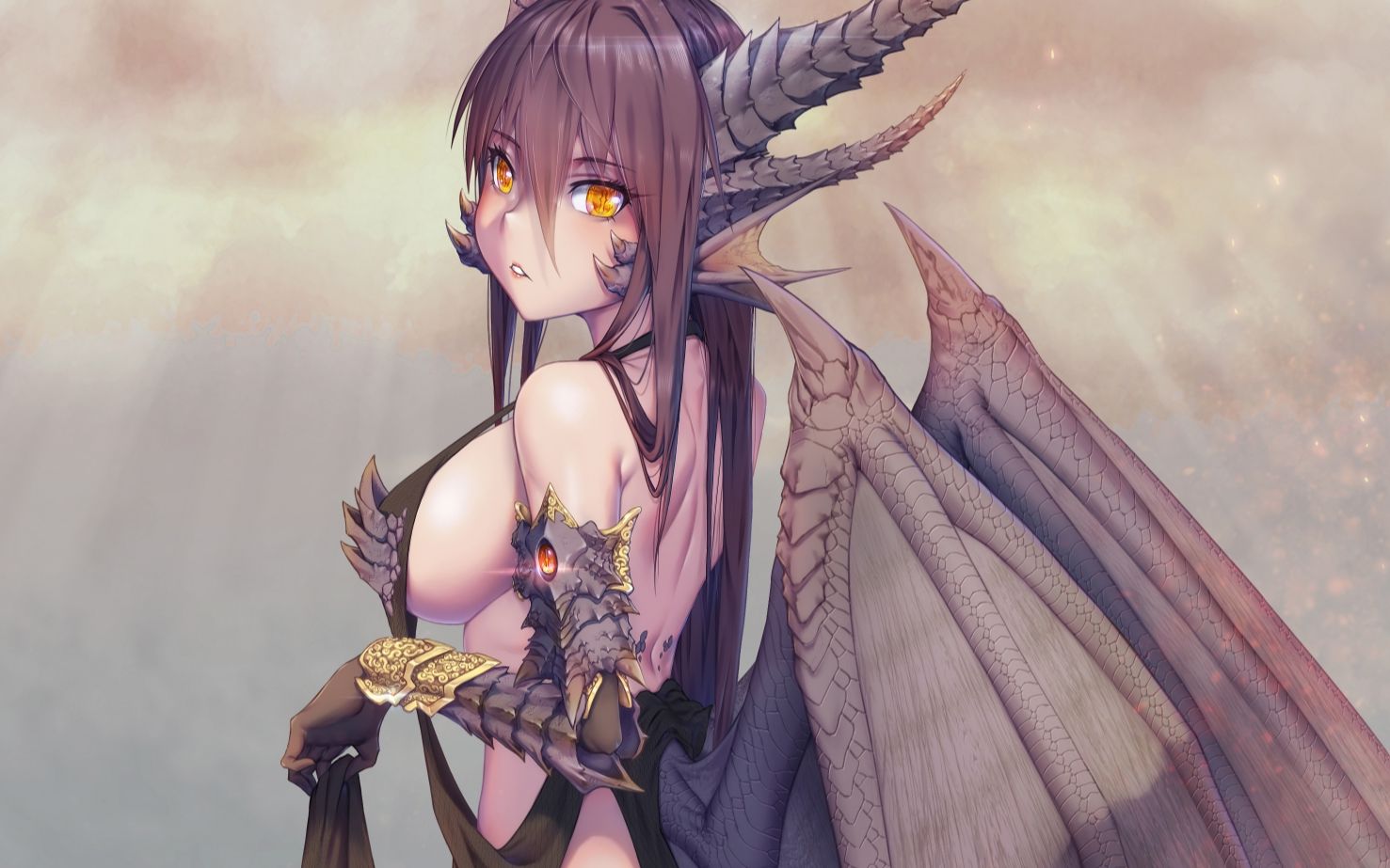 [mhw:i] 煌黑龙弓 禁用衣装 mr48 特别任务黑龙 254853