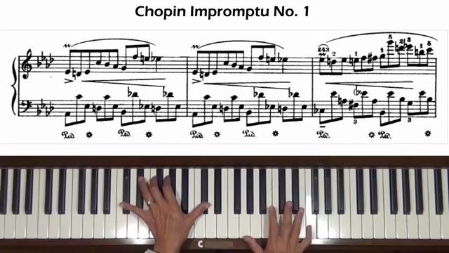 [图]新版音协钢琴考级十级 C项1、肖邦《降A大调即兴曲》 Impromptu No. 1 in A flat Major Op. 29