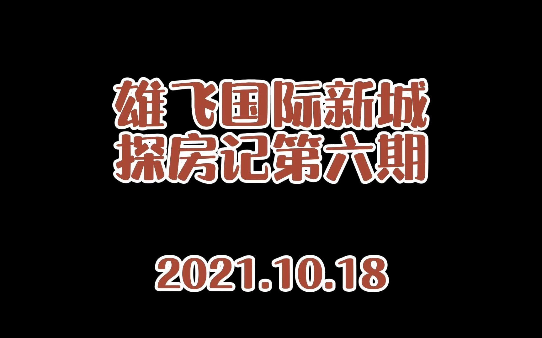 威远县雄飞集团雄飞国际新城项目施工现场20211018哔哩哔哩bilibili