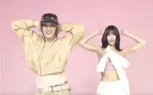 又cha女团舞啦！李永钦ten with twice momo