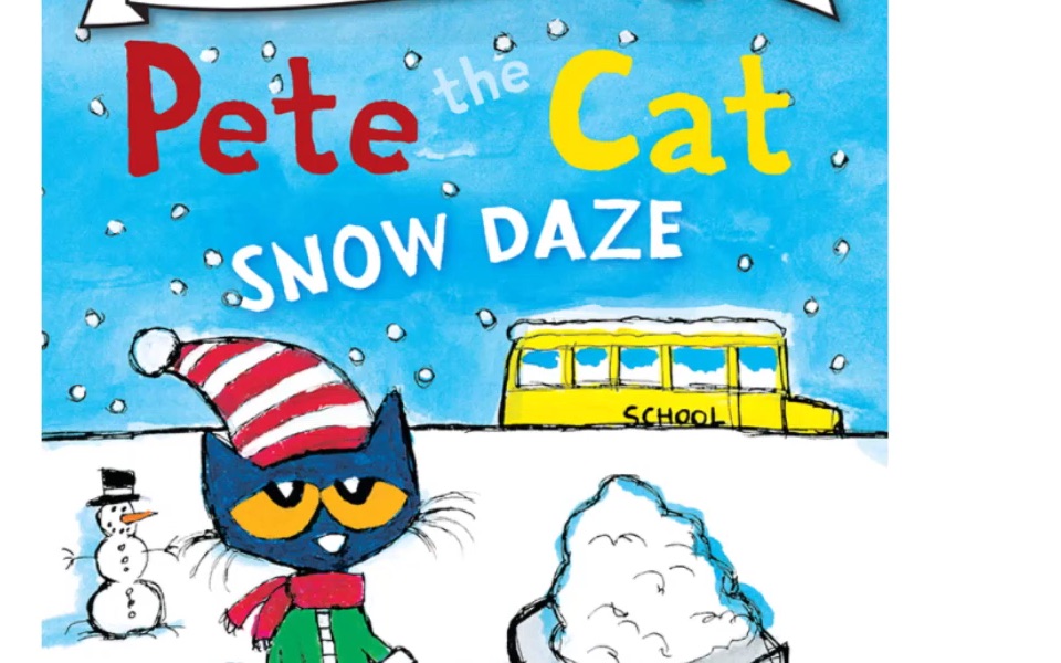 [图]【英文绘本朗读】【皮特猫：雪地狂欢】Pete the Cat- Snow Daze'