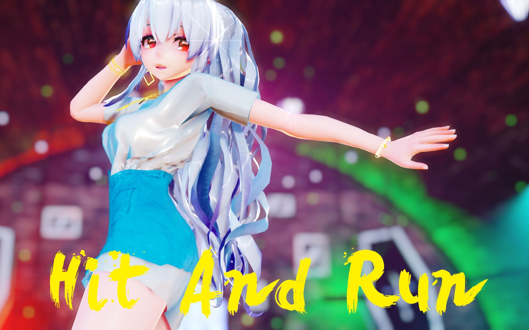 【弱音mmd】hit and run