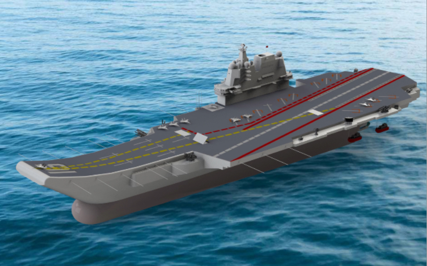 【solidworks】cv-16辽宁舰建模展示_哔哩哔哩_bilibili