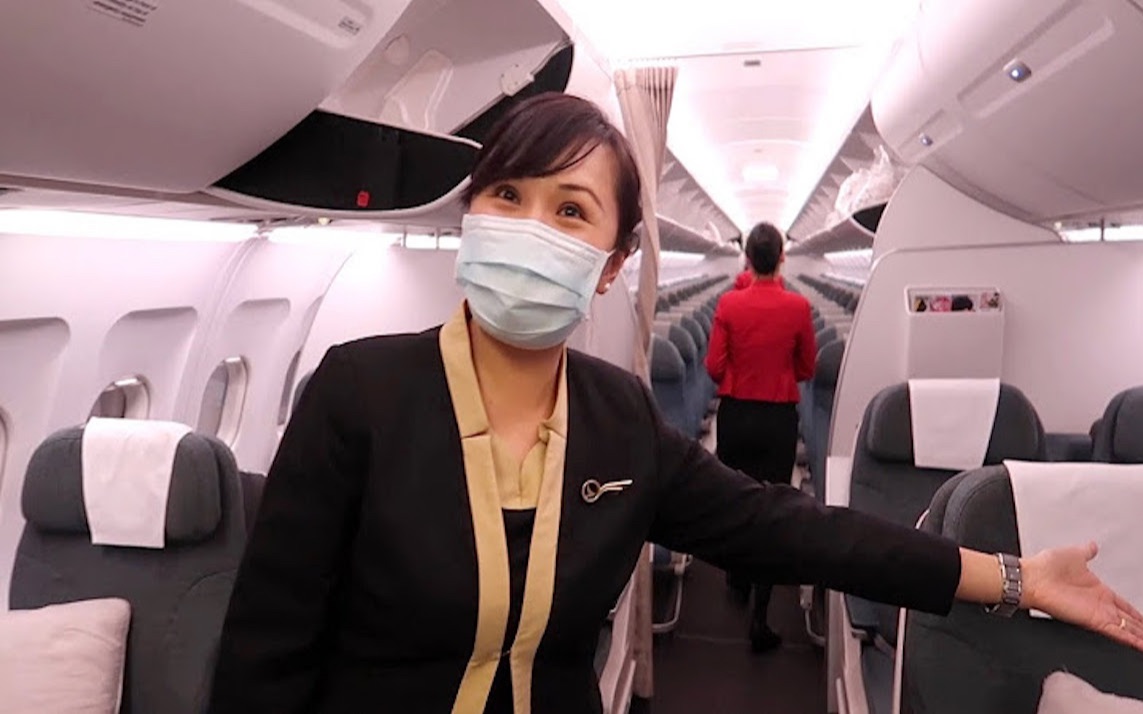 【豪华旅行专家】国泰港龙航空|空客a320-200|商务舱飞行报告(金边