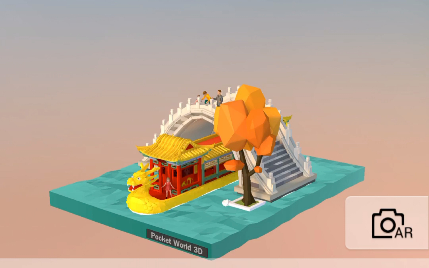 无聊到拼模型:玉带桥下有龙舟_哔哩哔哩 (゜-゜)つロ 干杯~-bilibili