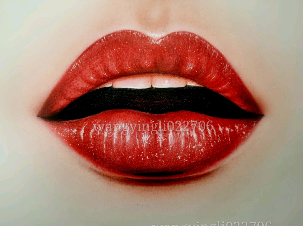 纸上彩妆—唇