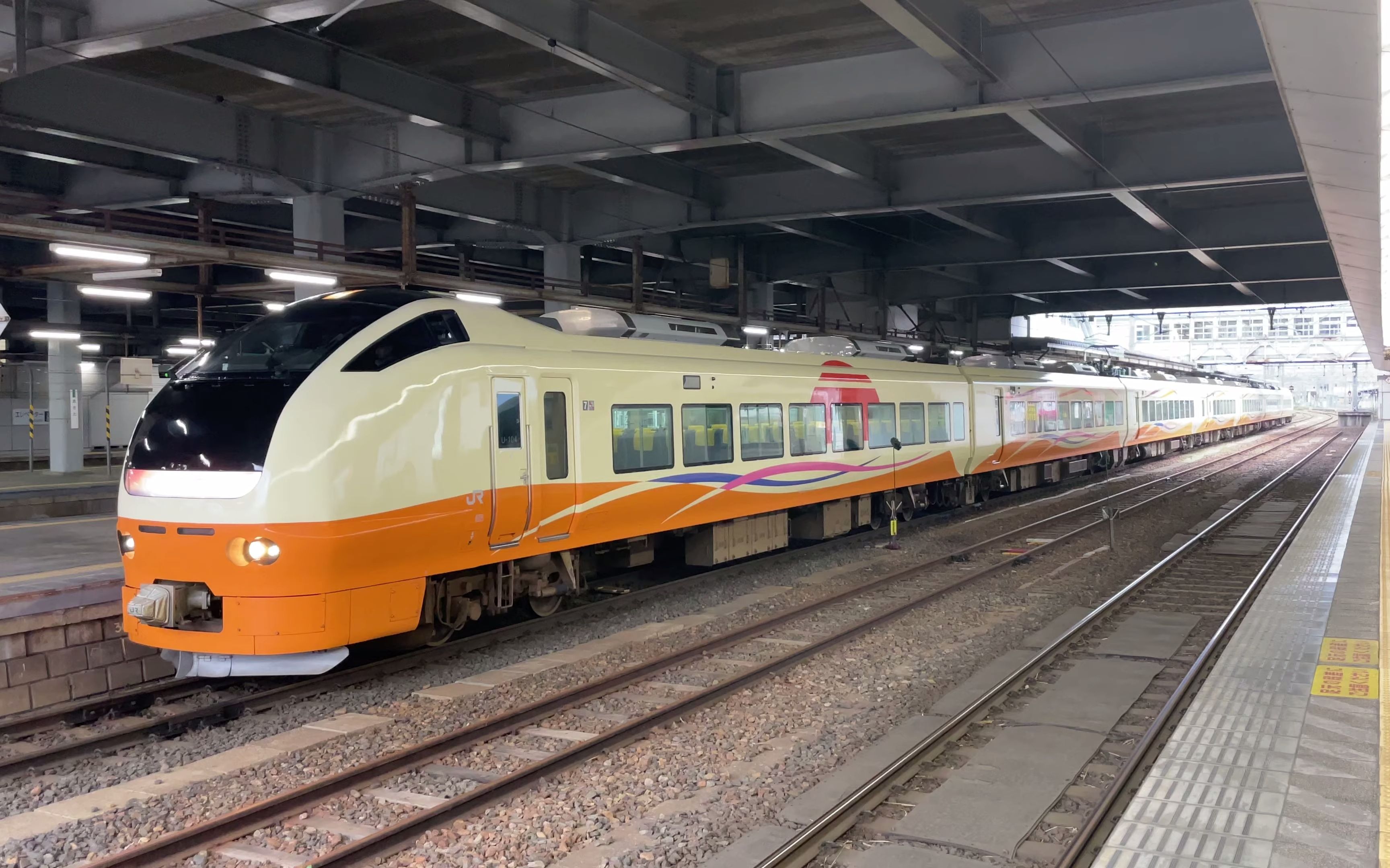 [jr东]秋田站特急e653系|4k