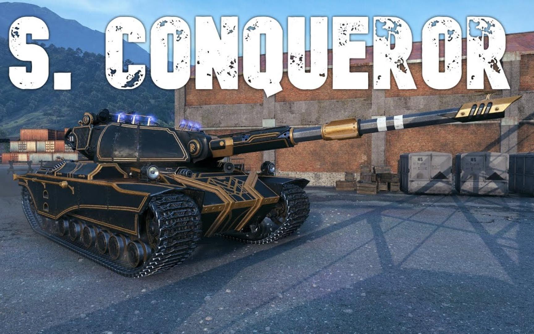 wot坦克世界,超级征服者,11000 输出