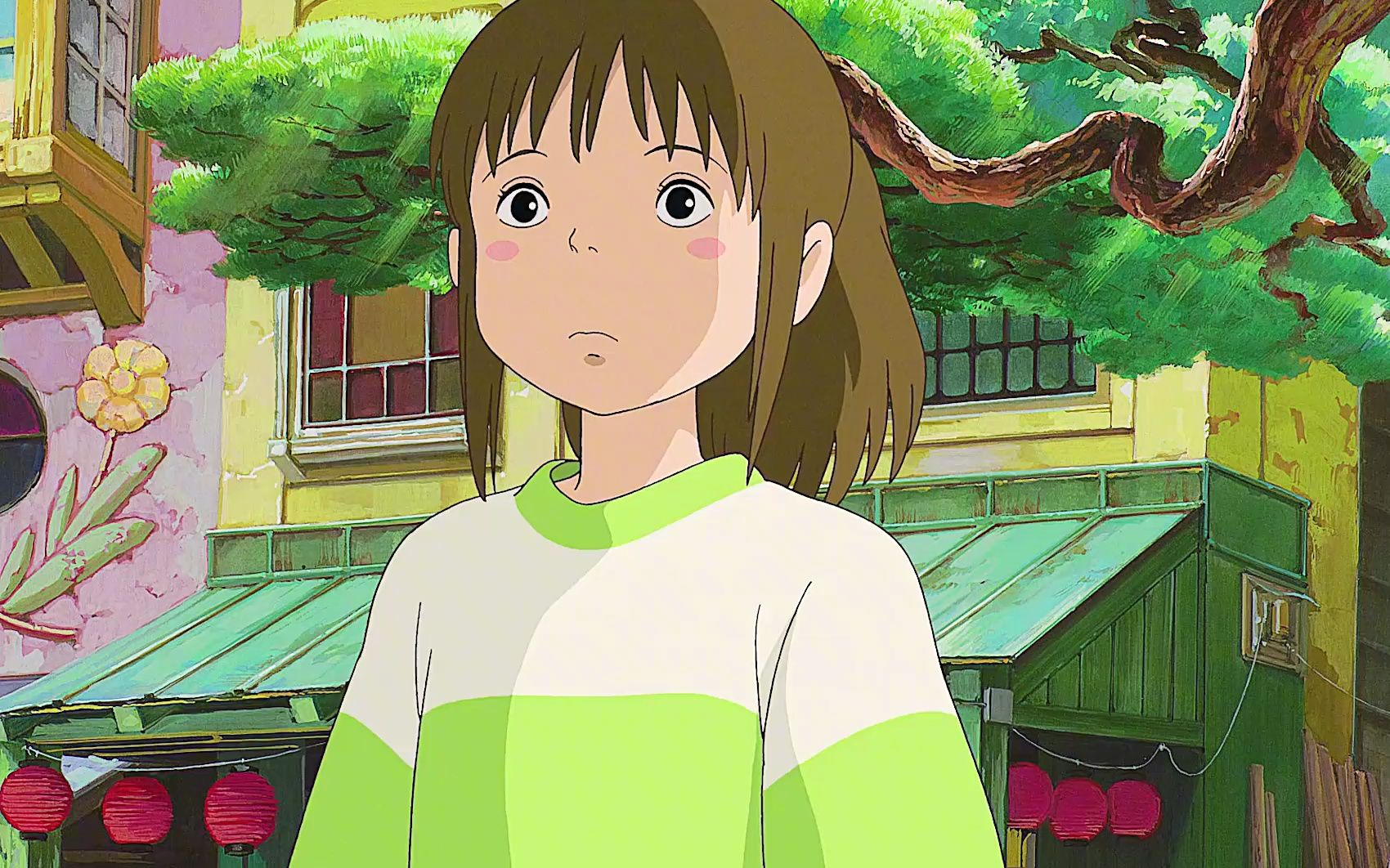 为救家人,她跑去一家澡堂打起了工 千与千寻 宫崎骏 一镜到底