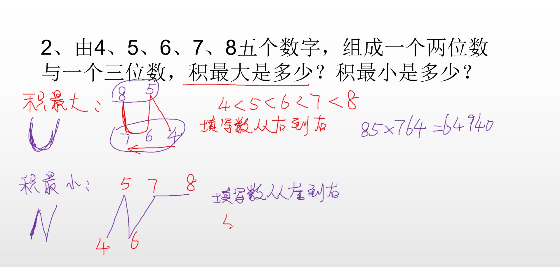 5位数组合最大积与最小积(12)哔哩哔哩bilibili