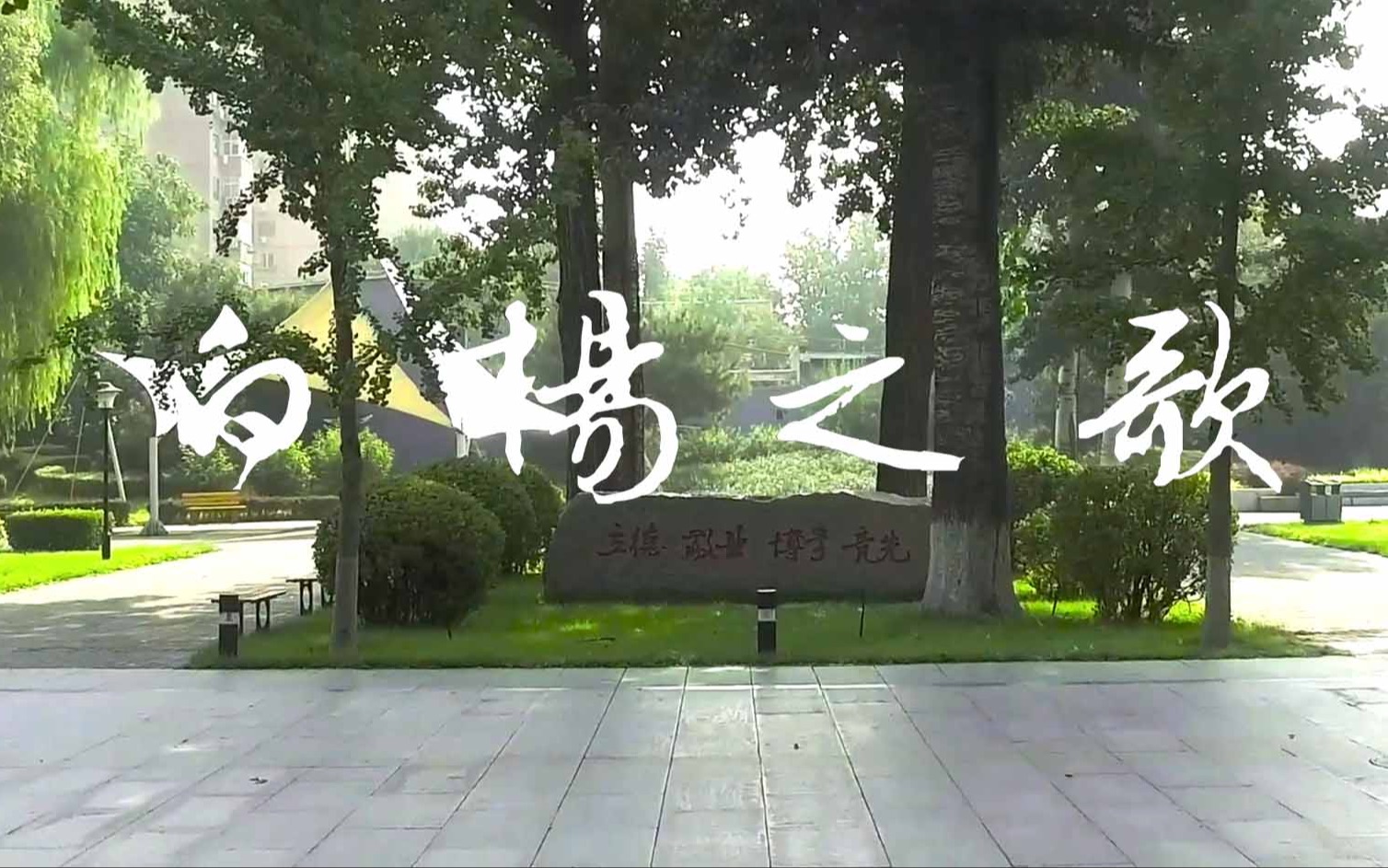 【学生作业】中国传媒大学校庆65周年新版校歌MV纪录片——《白杨之歌》哔哩哔哩bilibili