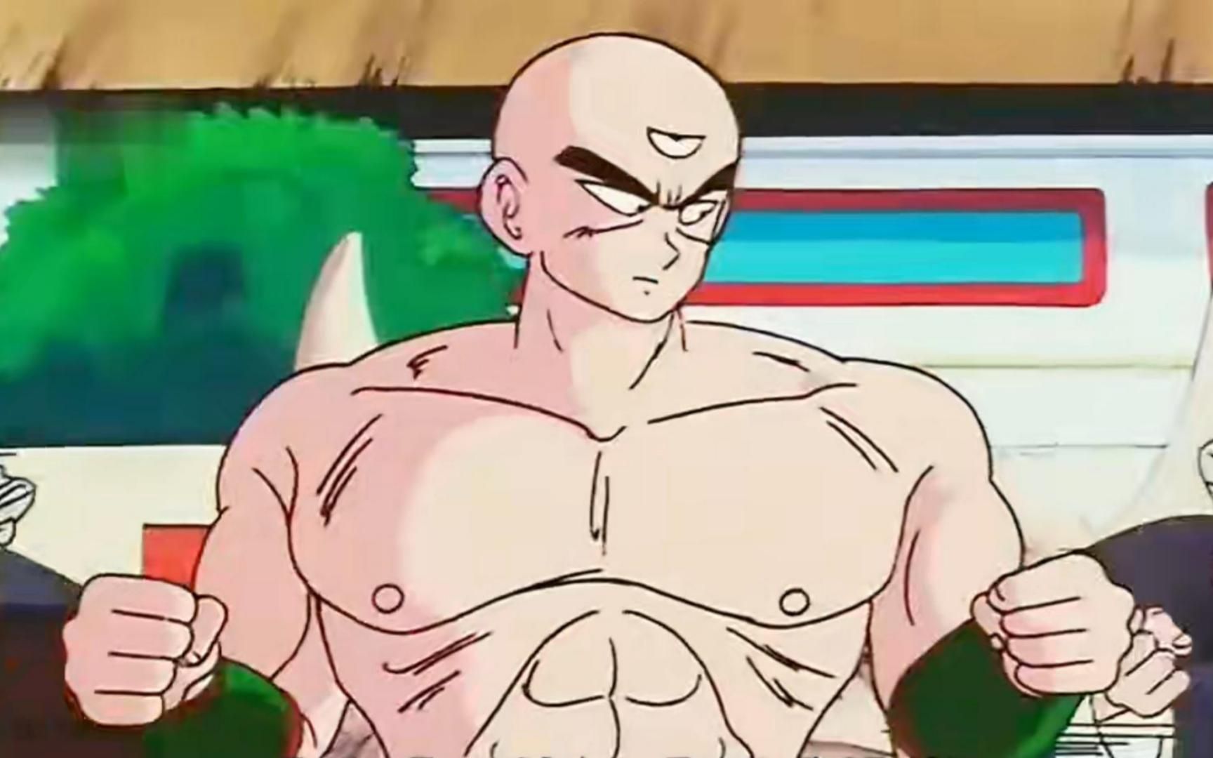 其实这场对决天津饭和龟仙人都拼尽了全力!