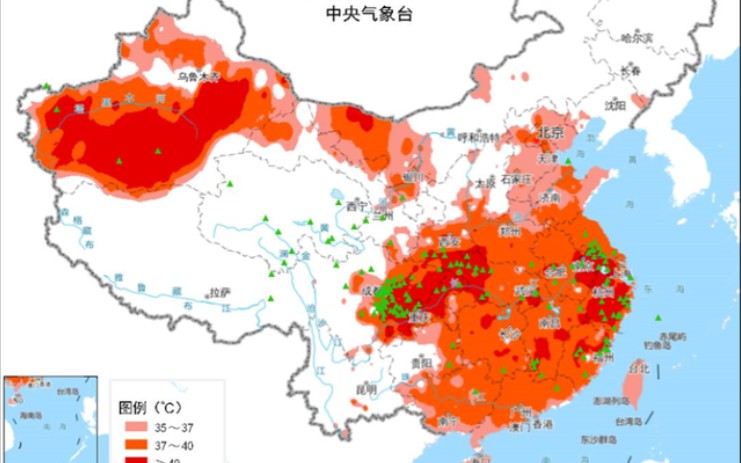 中国天气预报—2022年8月17日天气预报 未来三天北方有明显降雨?川渝高温领跑全国哔哩哔哩bilibili