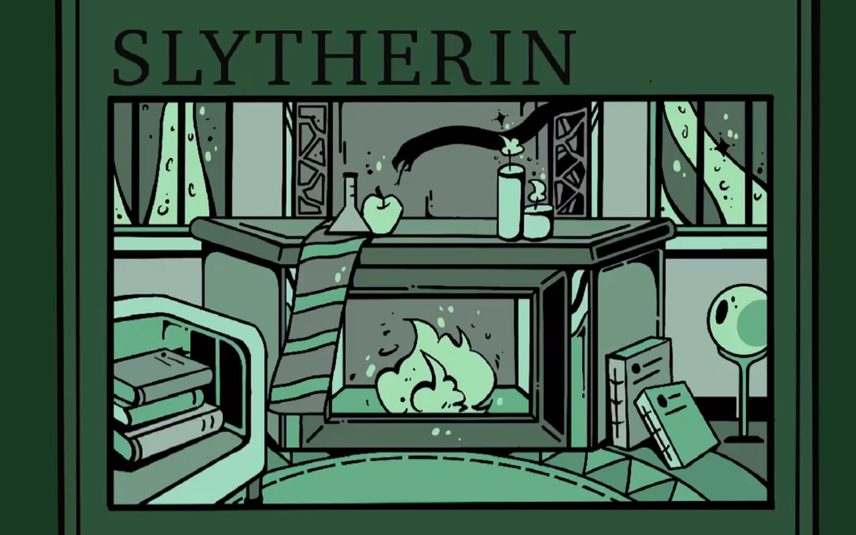 slytherin壁纸图片