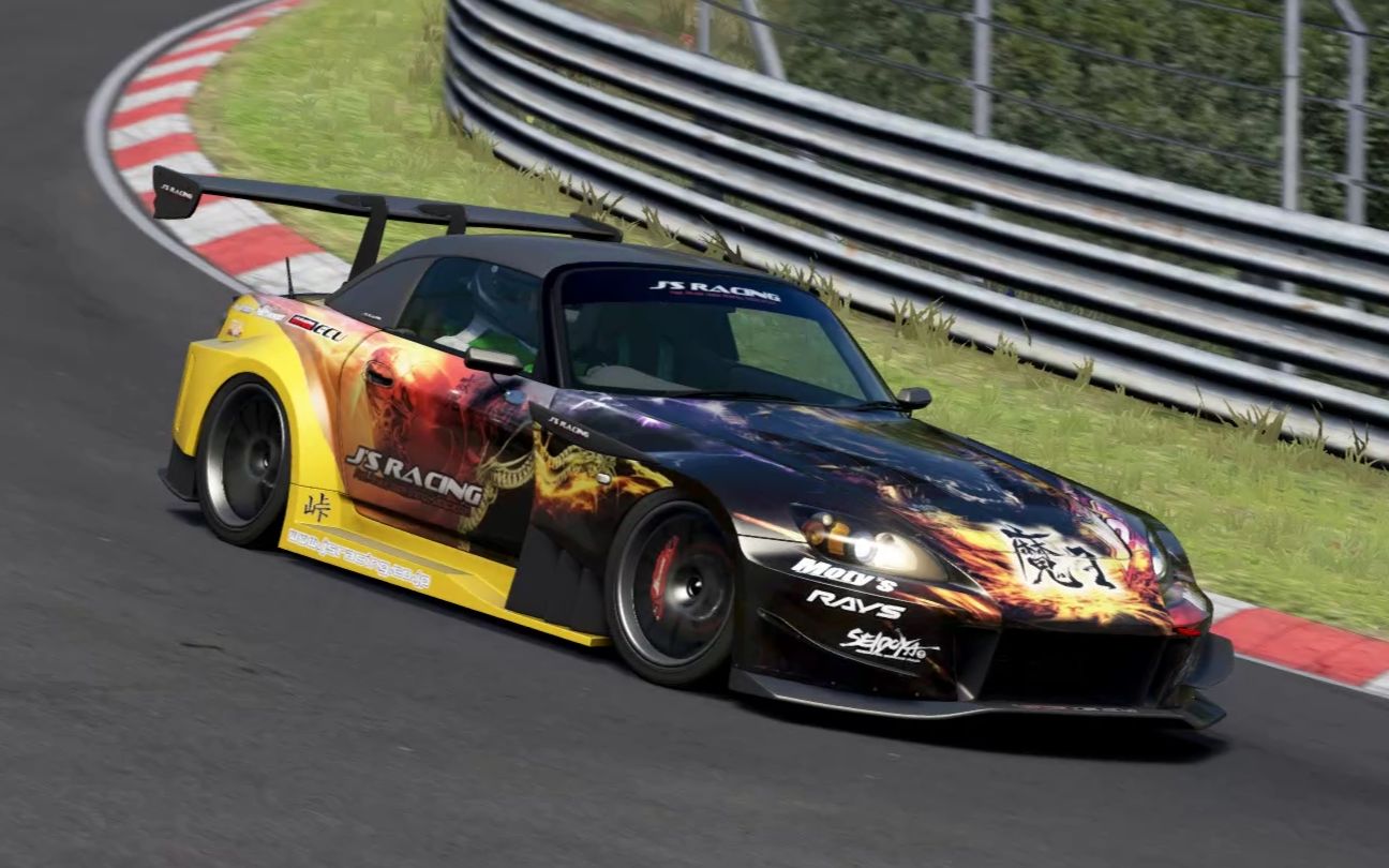 【纽北练习生】honda js racing s2000 7:44.127