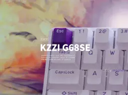 Download Video: 低价位磁轴新选择，首发送磁玉轴？KZZI G68SE有点静音感觉的小配列磁轴键盘~