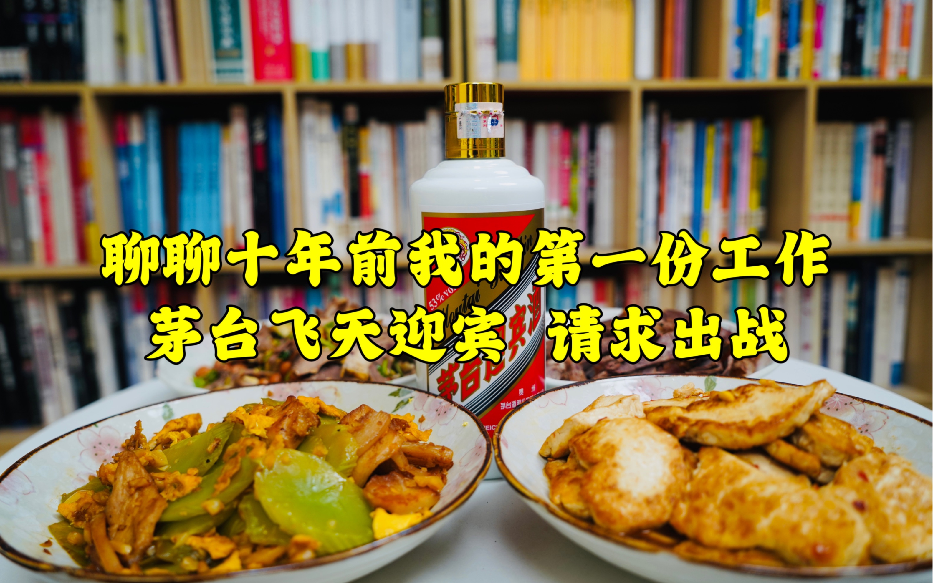 聊聊十年前我的第一份工作,茅台飞天迎宾,请求出战!哔哩哔哩bilibili