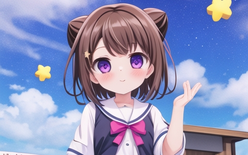 ai绘图-户山香澄(白)-bang dream!