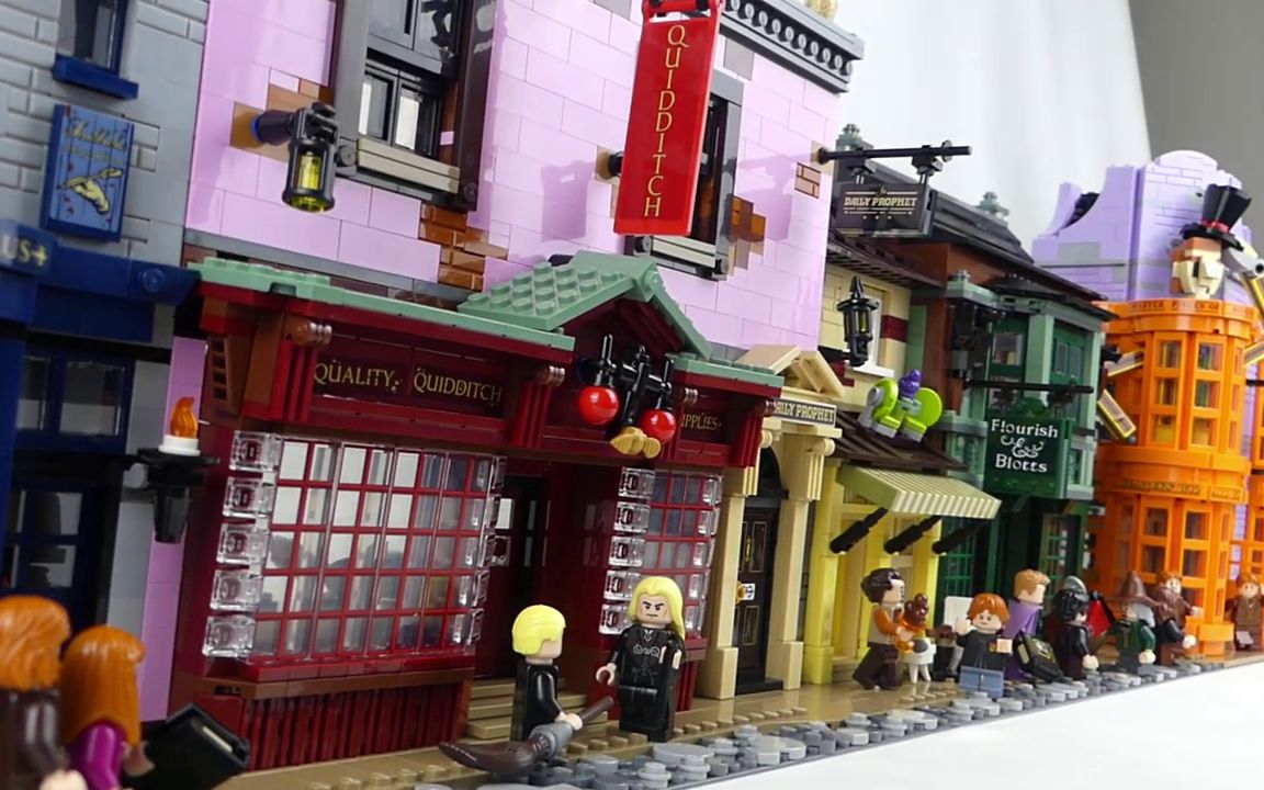 乐高哈利波特对角巷75978速拼定格