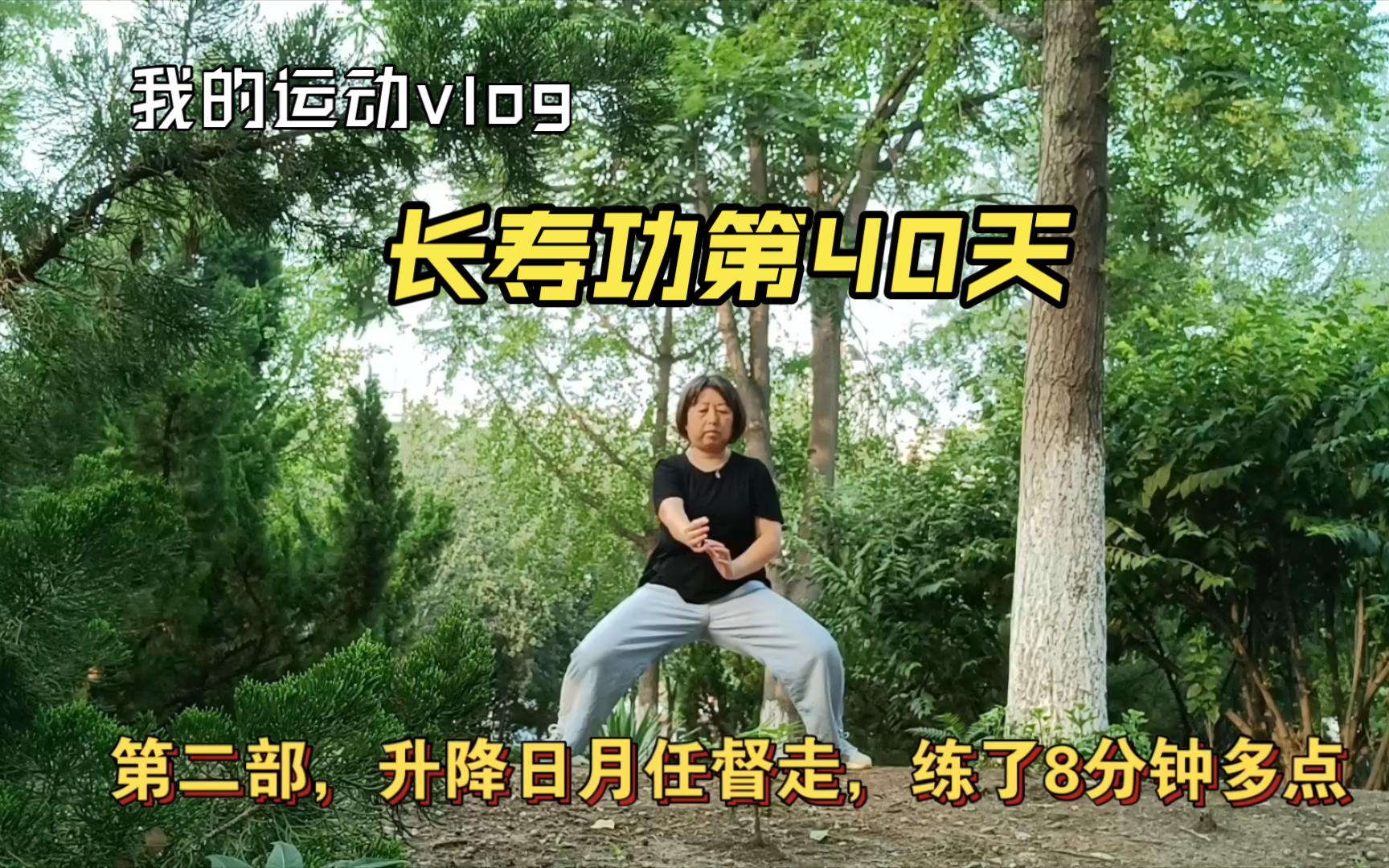 7-9日晨练长寿功50分钟,最最上瘾的一次!