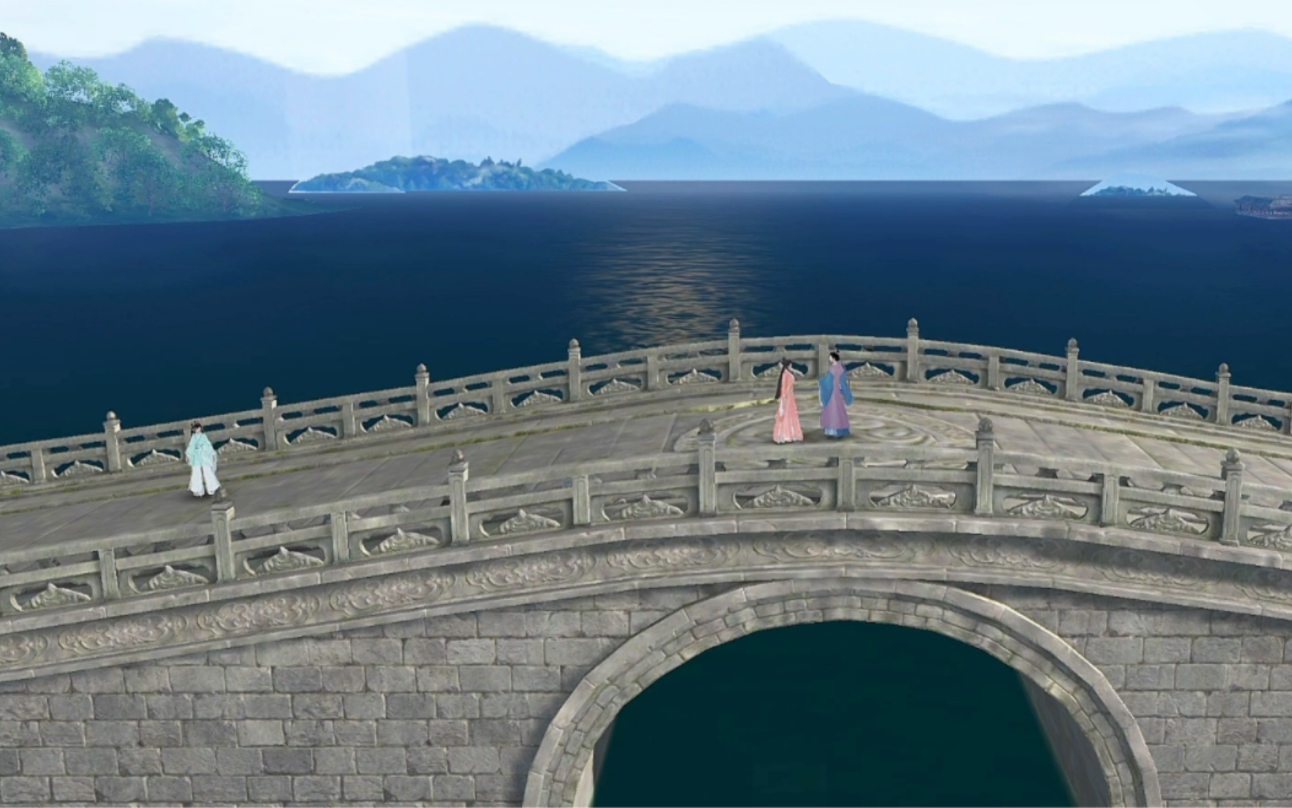 【倩女幽魂手游】白素贞许仙断桥重逢