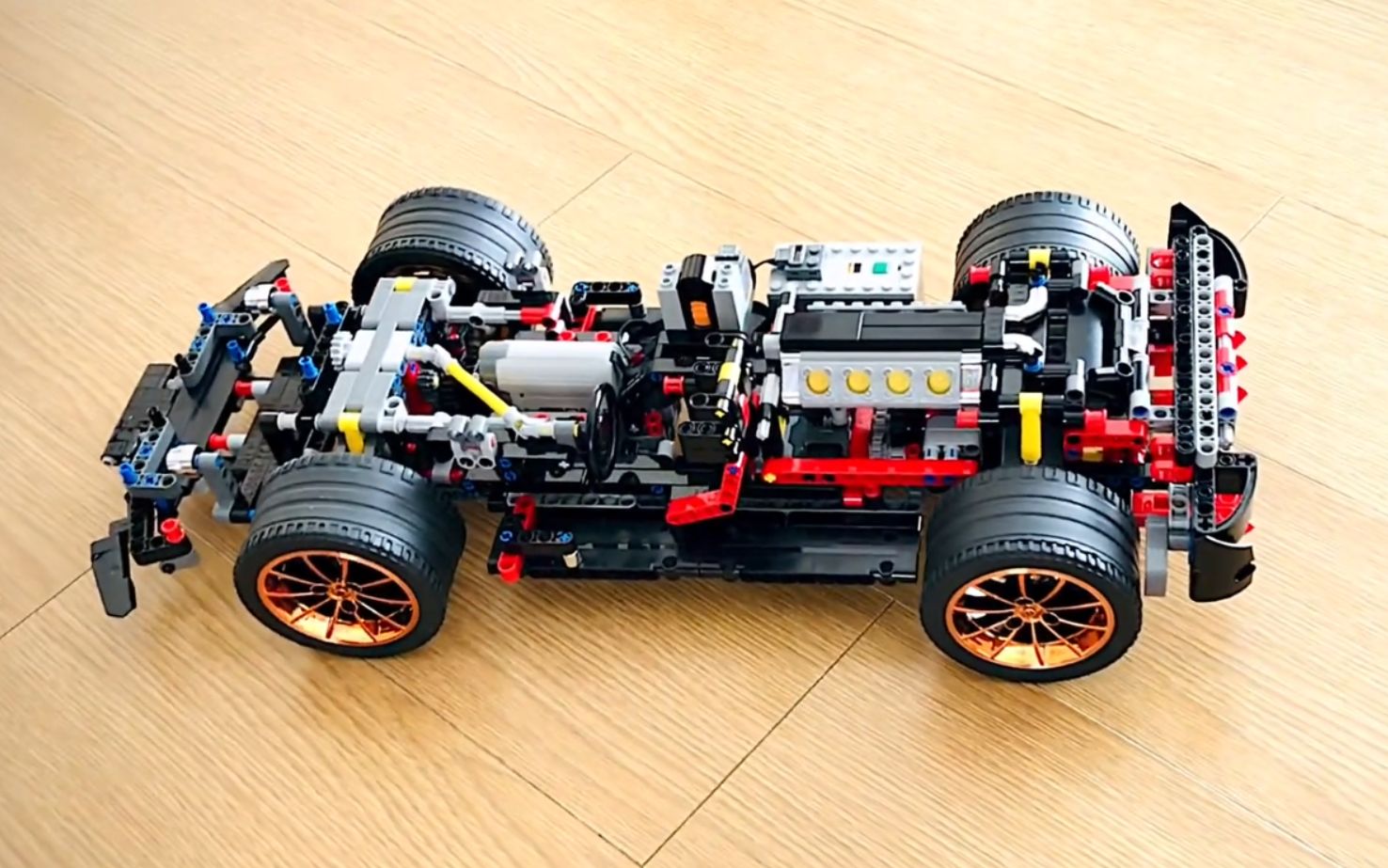 42125法拉利遥控改装教程lego乐高technic科技机械moc