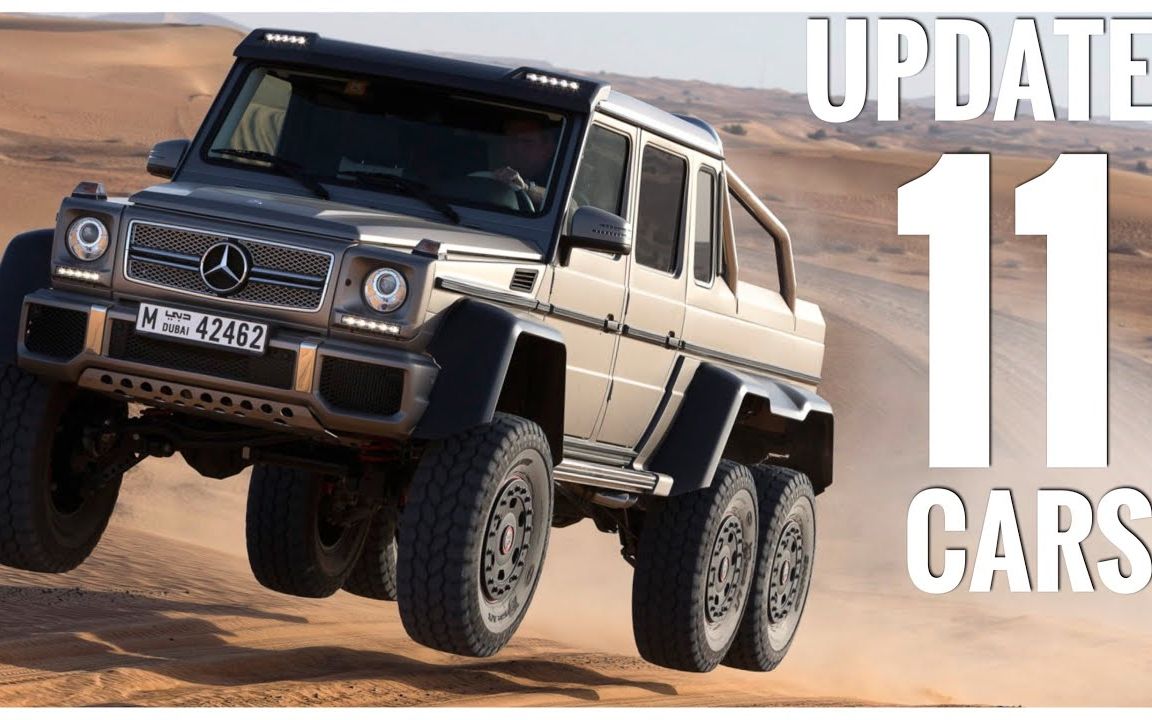 地平线4第11季新车奔驰g636x6登场聚焦topgear车包