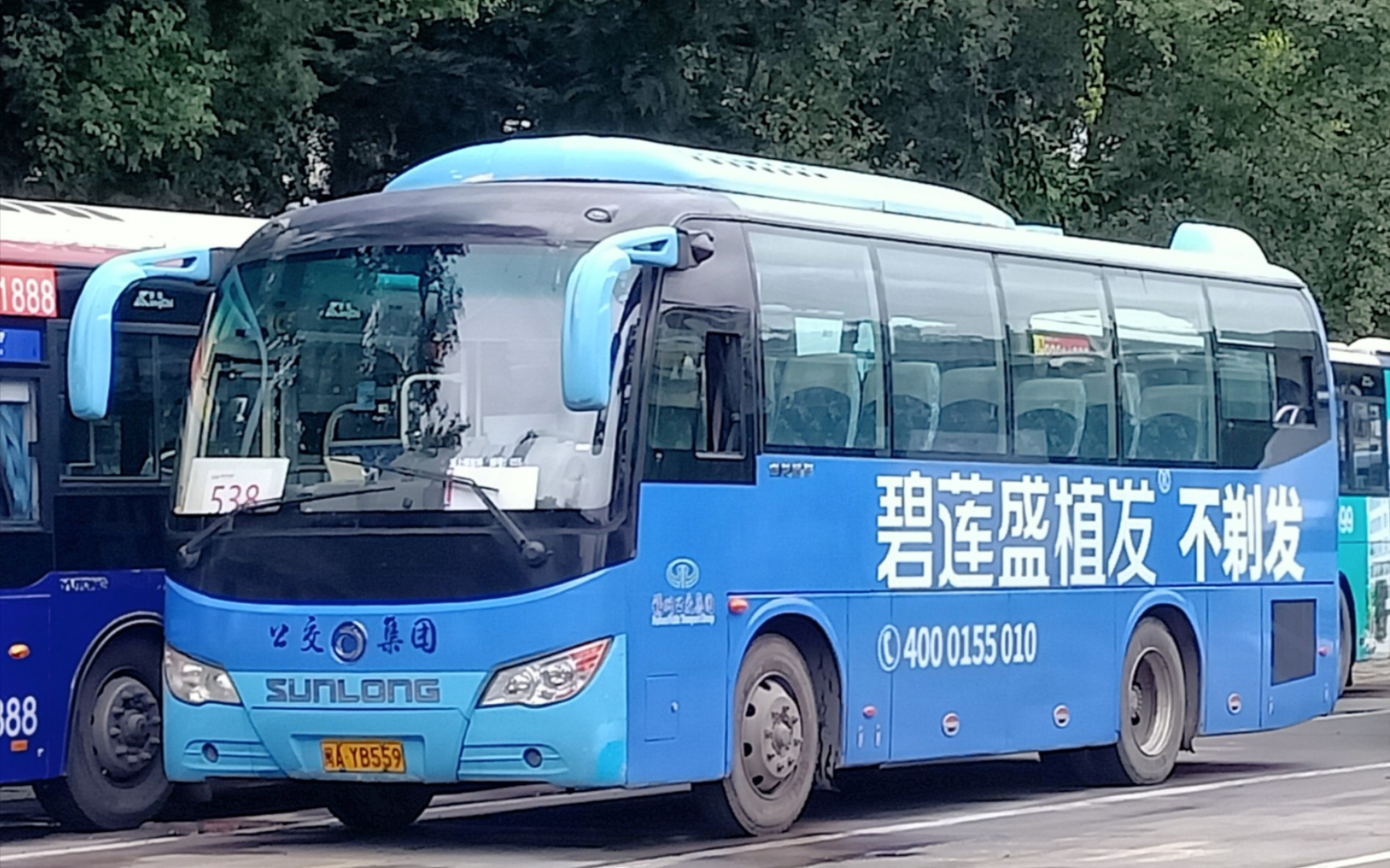 福州公交集團538路公交車slk6872f5g運行實錄