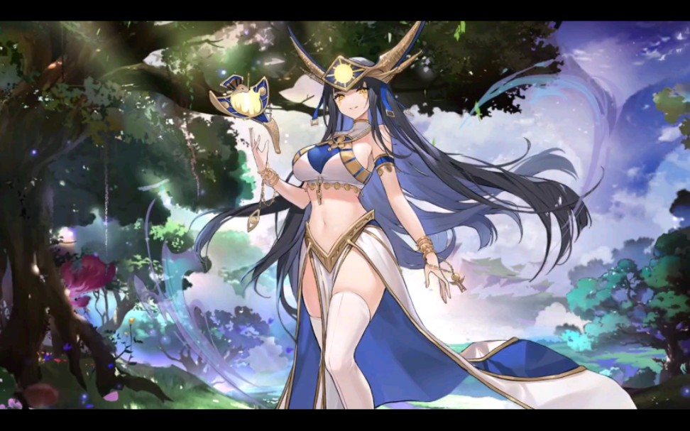 梦境链接国际服  妮非尔抽卡 立绘 技能展示