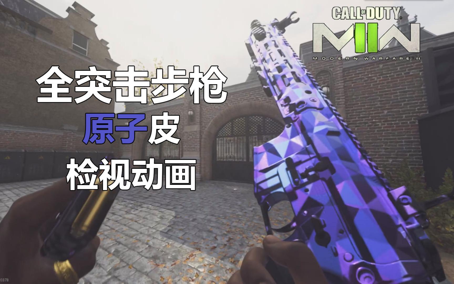 【cod19】全突击步枪原子皮无配件&满配检视动画一览网络游戏热门视频