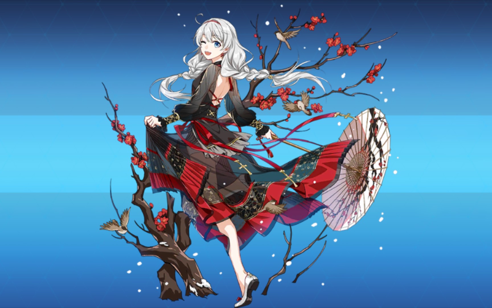 终于拿到霓裳上了