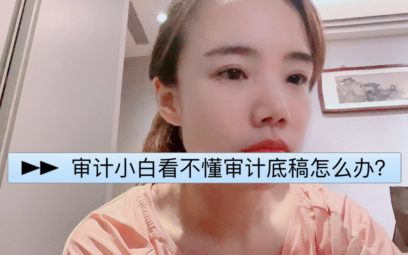 新人看不懂审计底稿怎么办?哔哩哔哩bilibili