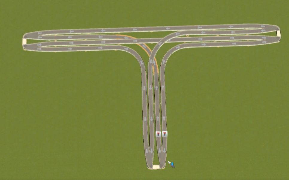 扶苏公子天际线立交第三弹三向堆栈式立交