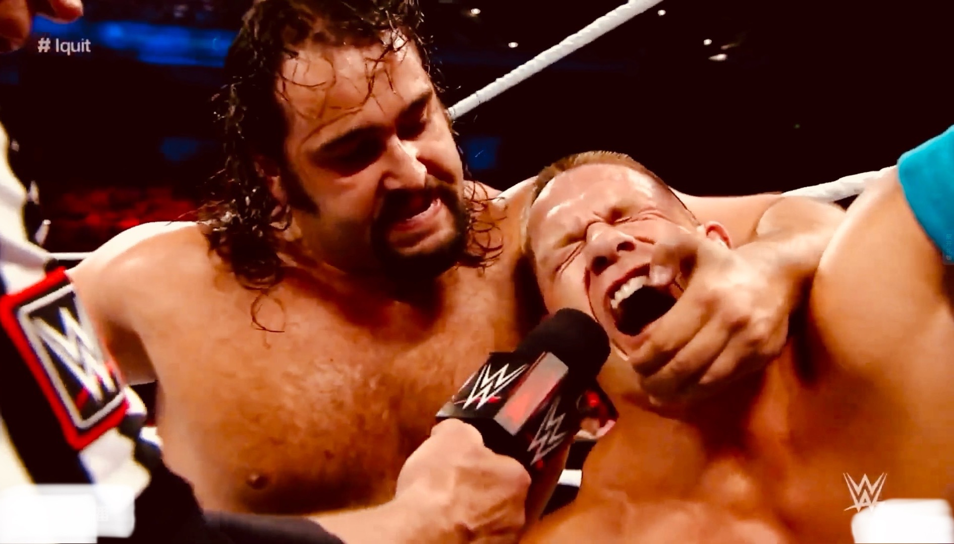 2015「约翰塞纳vs卢瑟夫」全美冠军我退出赛