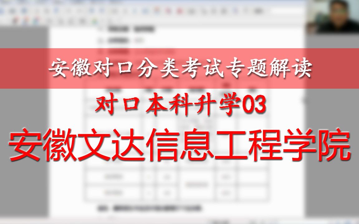 安徽对口本科升学03:安徽文达信息工程学院,财务机械计算机学前哔哩哔哩bilibili