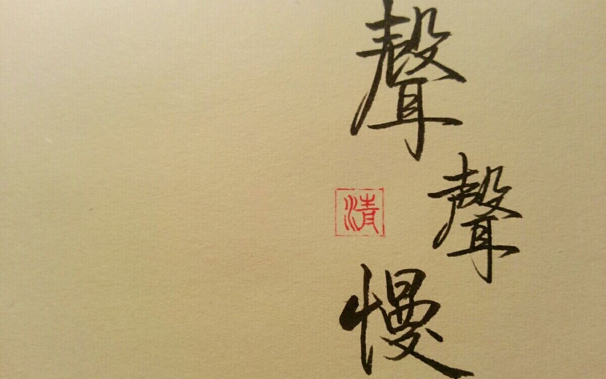 【非洲鼓】一曲古风《声声慢》,青砖伴瓦漆,画面太美了,非洲鼓简直太