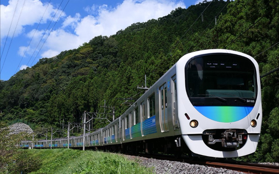 【発着集 2种の音色】西武30000系 smile train【日立igbt-vvvfと纯电